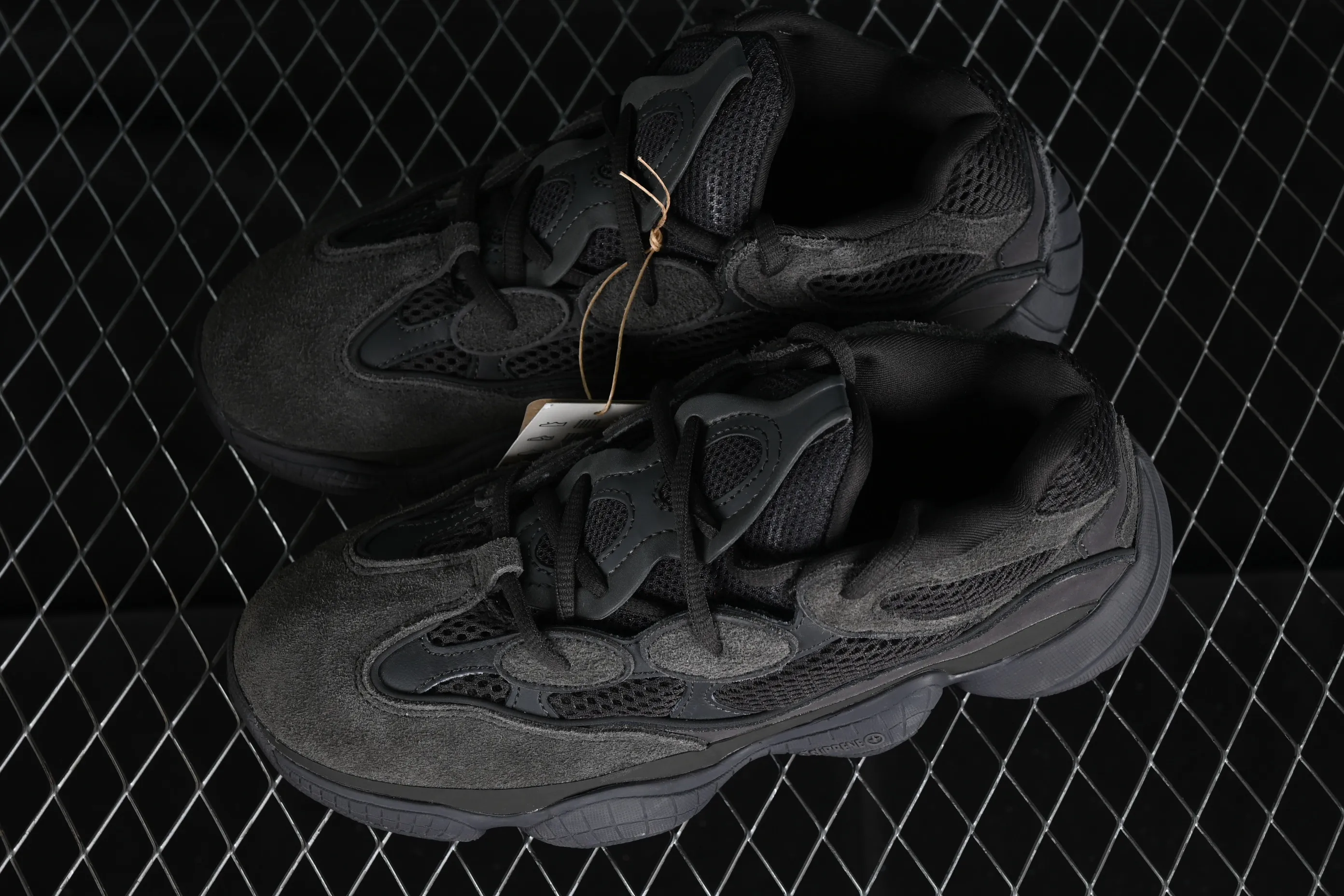 All Categories Ad Yeezy Coconut Series G Version Ad Originals Yeezy 500 "Black" F36640 Adidas Coconut Casual Running Shoes